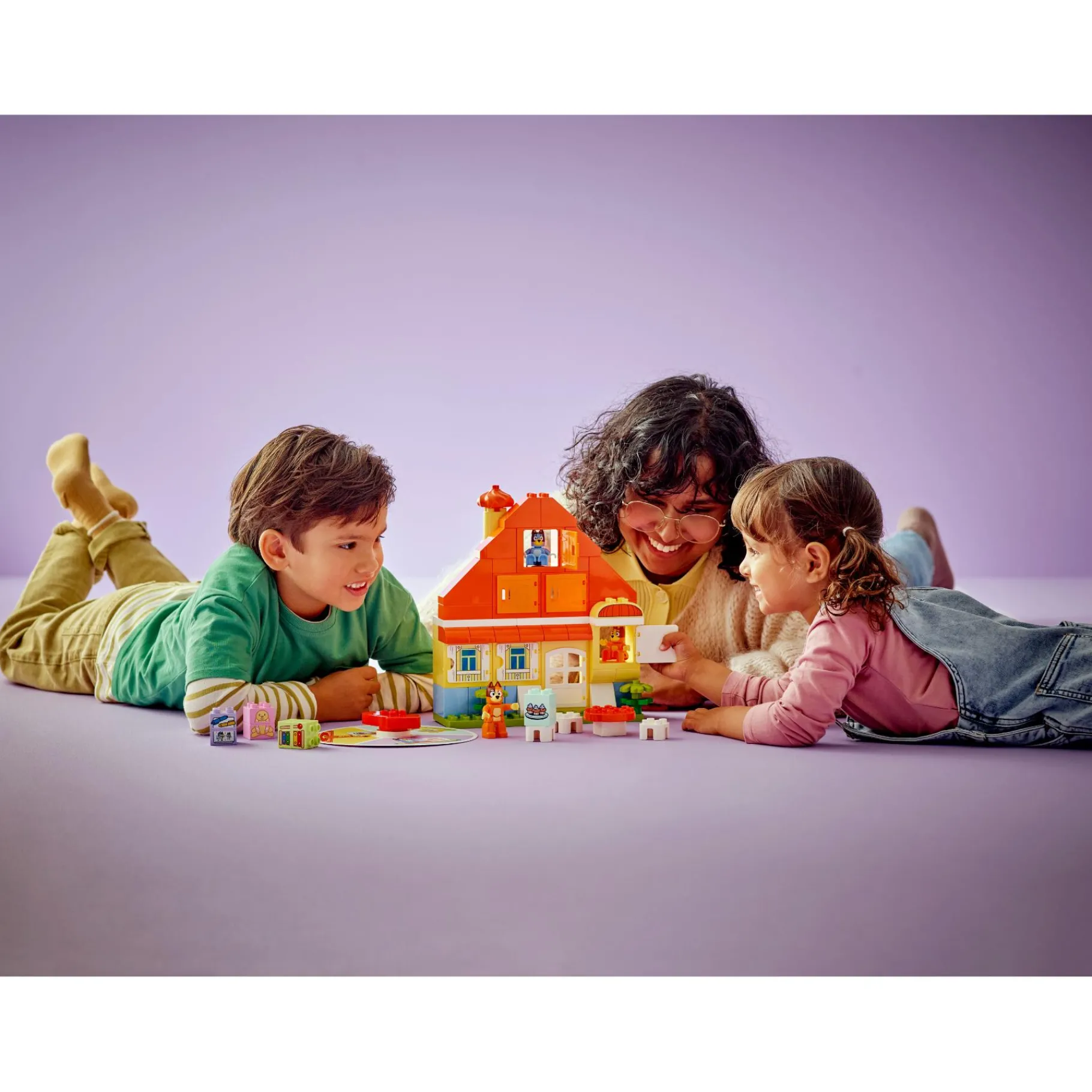 Bouwstenen>LEGO 10459 Duplo Huis Bluey Met Geheugenspel