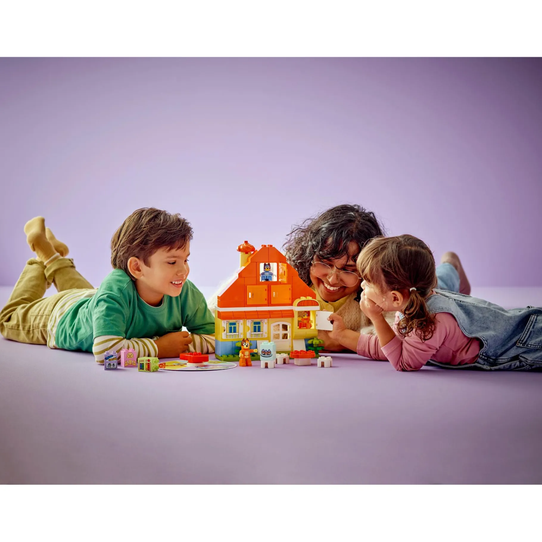 Bouwstenen>LEGO 10459 Duplo Huis Bluey Met Geheugenspel