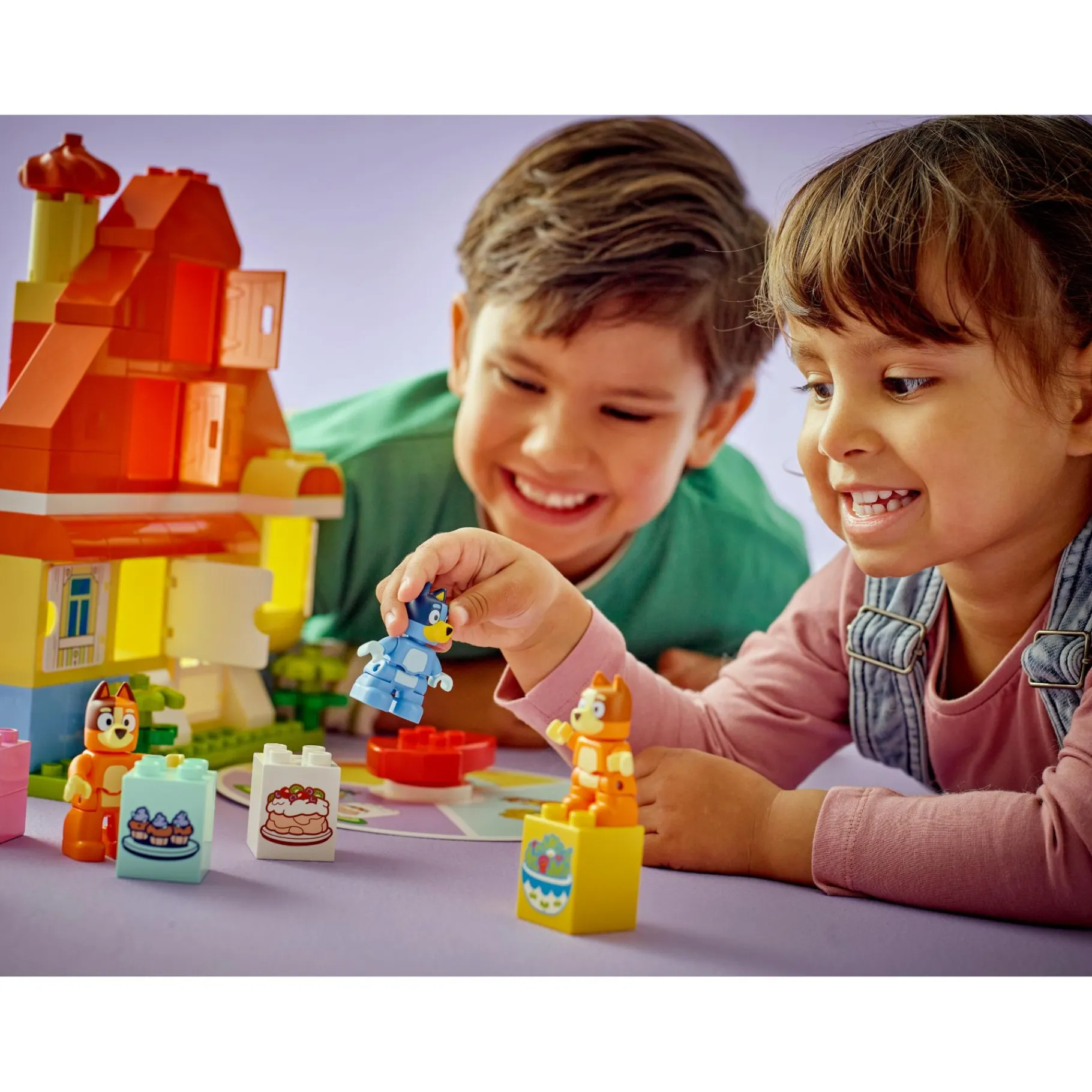 Bouwstenen>LEGO 10459 Duplo Huis Bluey Met Geheugenspel