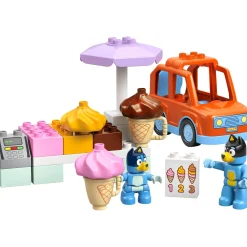 Bouwstenen>LEGO 10458 Duplo IJsje Halen Met Bluey