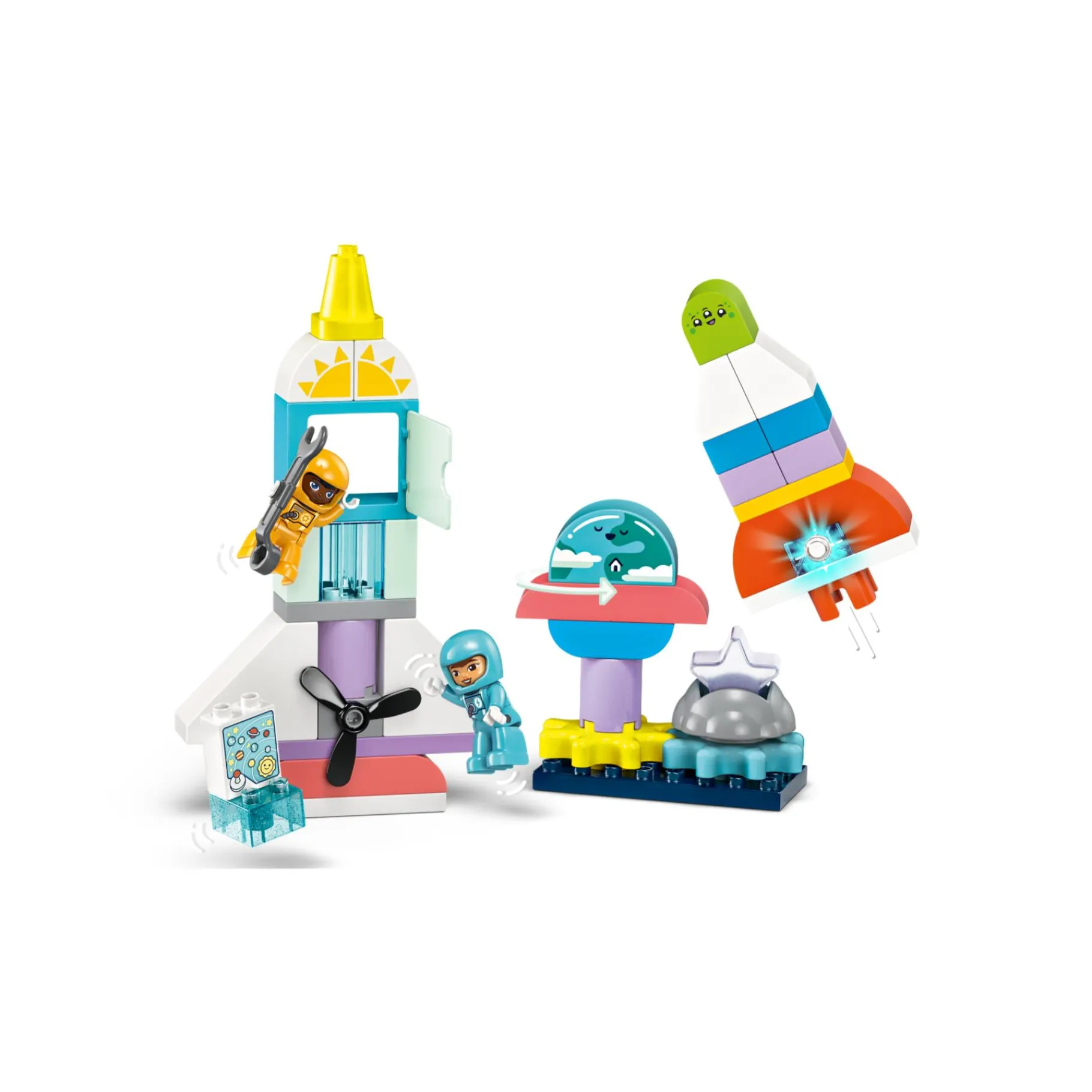 Bouwstenen|Jongens>LEGO 10422 Duplo 3-in-1 Ruimteavontuur