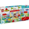 Bouwstenen>LEGO 10434 DUPLO Peppa Big supermarkt