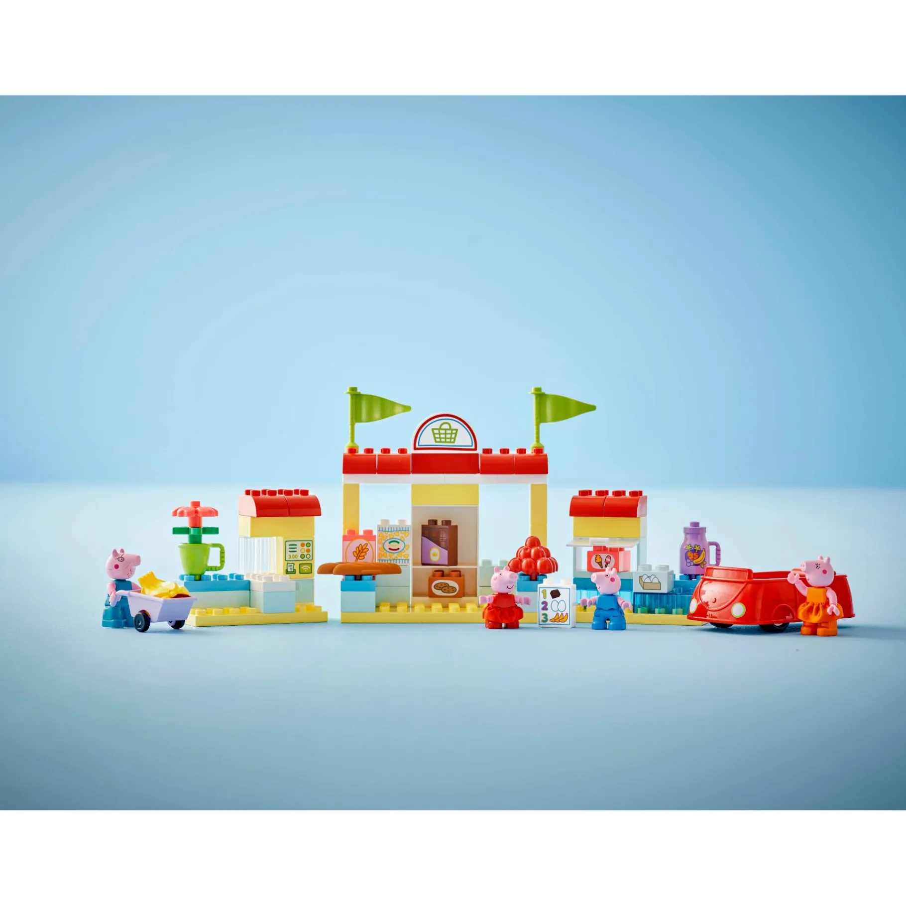Bouwstenen>LEGO 10434 DUPLO Peppa Big supermarkt