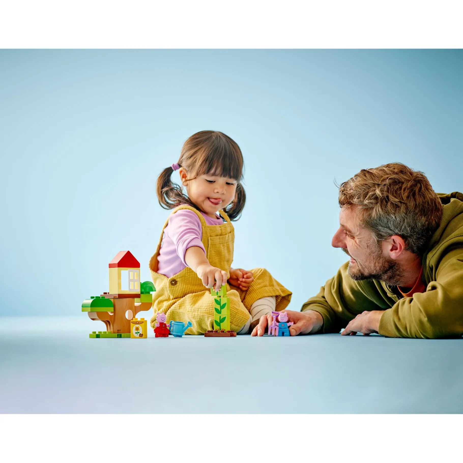 Bouwstenen|Jongens>LEGO 10431 Duplo Peppa Big tuin en boomhut