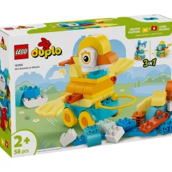 Bouwstenen|Jongens>LEGO 10448 DUPLO Town 3-in-1 dieren op wielen