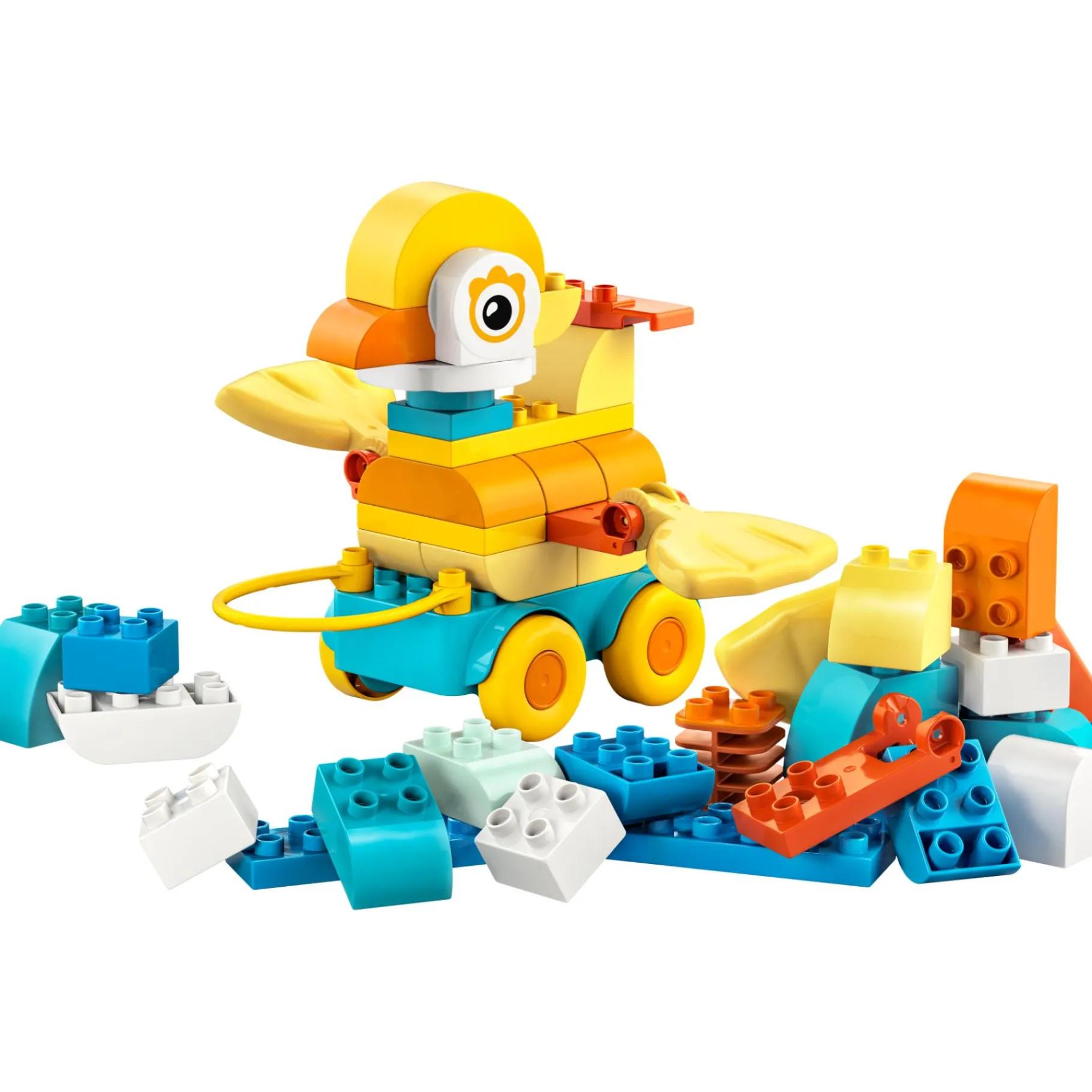 Bouwstenen|Jongens>LEGO 10448 DUPLO Town 3-in-1 dieren op wielen
