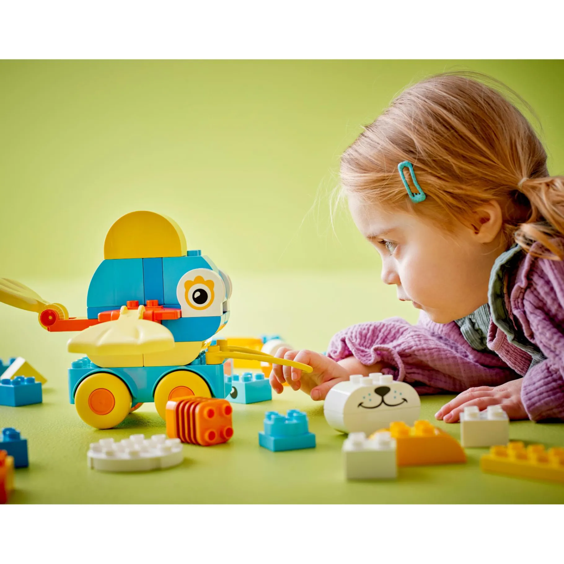 Bouwstenen|Jongens>LEGO 10448 DUPLO Town 3-in-1 dieren op wielen