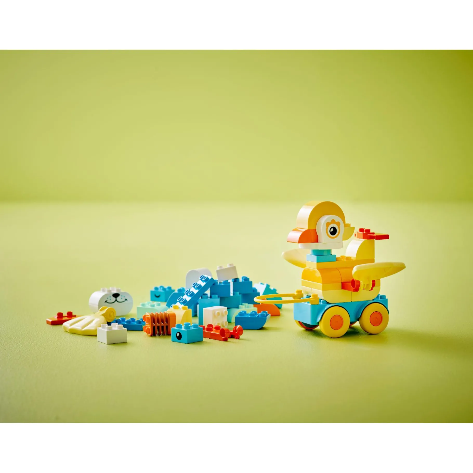 Bouwstenen|Jongens>LEGO 10448 DUPLO Town 3-in-1 dieren op wielen