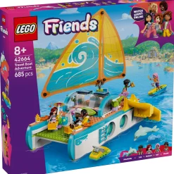Bouwstenen|Jongens>LEGO 42664 Friends Avontuurlijke Bootreis