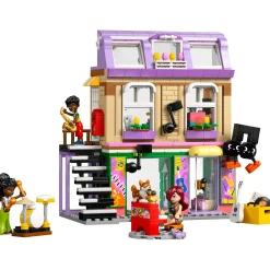 Bouwstenen|Jongens>LEGO 42653 Friends Muziekwinkel En Appartement