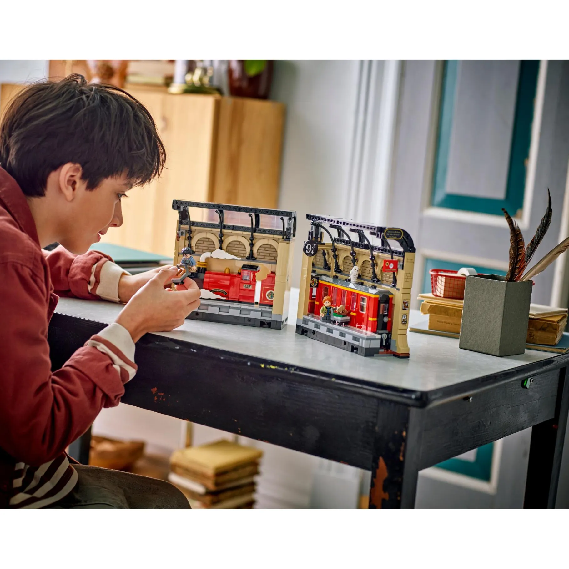 Jongens|Bouwstenen>LEGO 76450 Harry Potter Boekensteun De Zweinstein Express