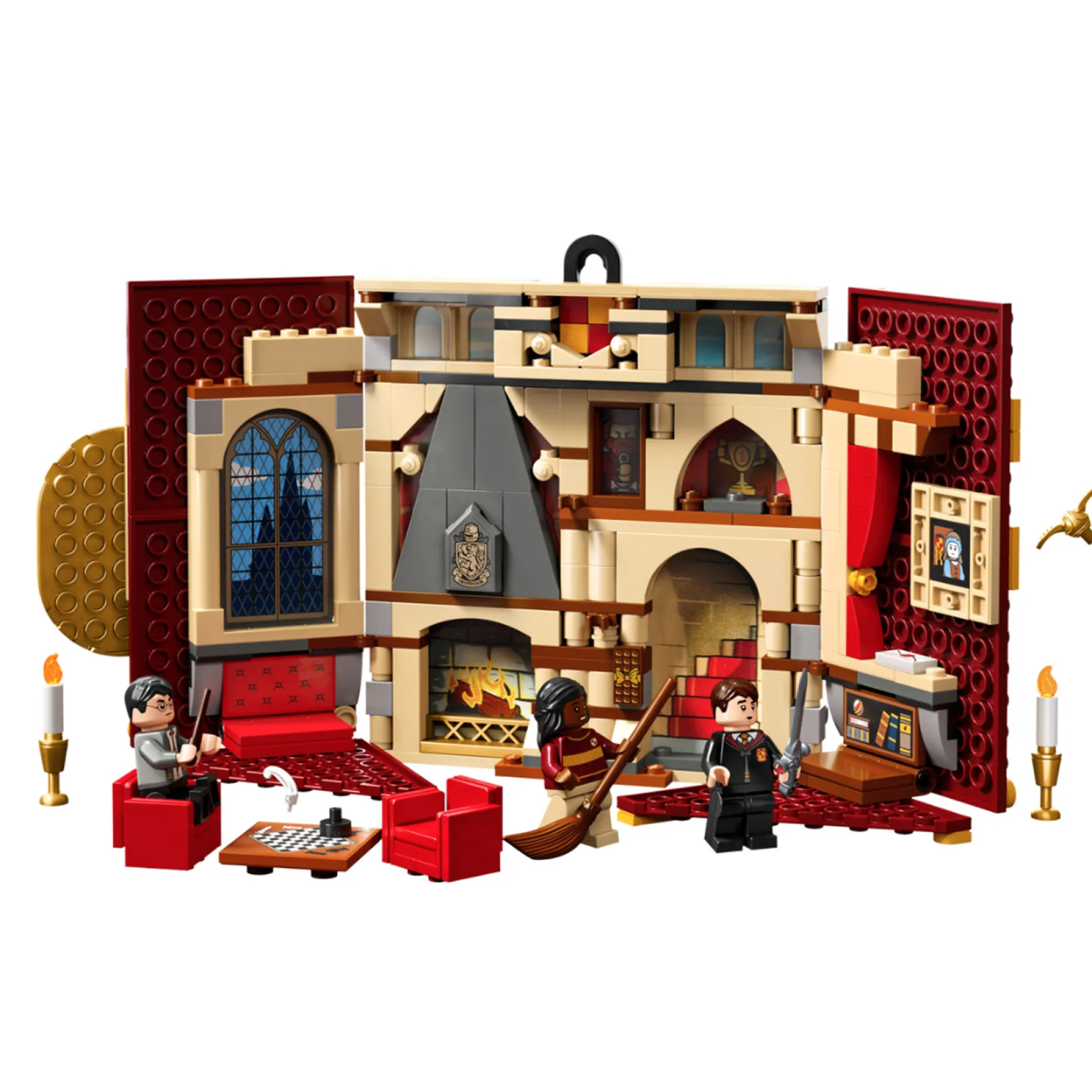 Bouwpakketten|Bouwstenen> LEGO 76409 Harry Potter Griffoendor huisbanner