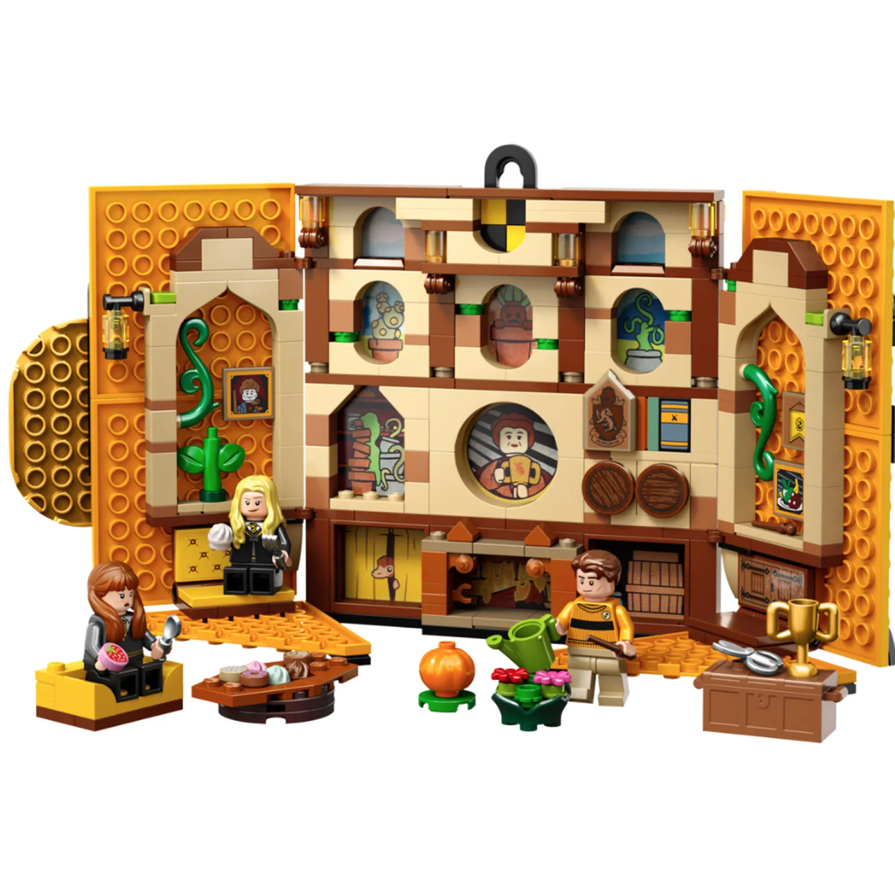 Bouwpakketten|Jongens>LEGO 76412 Harry Potter Huffelpuf huisbanner