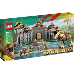 Jongens|Bouwstenen>LEGO 76961 Jurassic World Bezoekerscentrum T. Rex & Raptor Aanval
