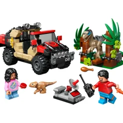 Jongens|Bouwstenen>LEGO 76972 Jurassic World Offroad  Raptorontsnapping
