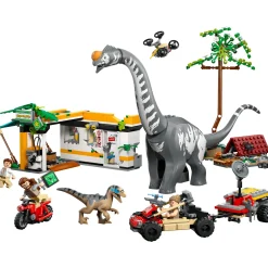 Bouwstenen|Jongens>LEGO 76973 Jurassic World Raptor en Titanosaurus opsporingsmissie