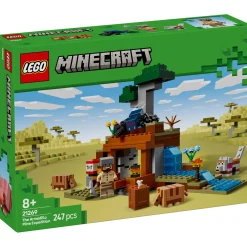 Bouwstenen>LEGO 21269 Minecraft De gordeldieren bij de mijn