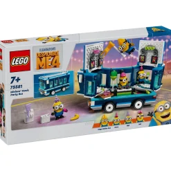 Jongens|Bouwstenen>LEGO 75581 Minions Muzikale feestbus van de  Minions