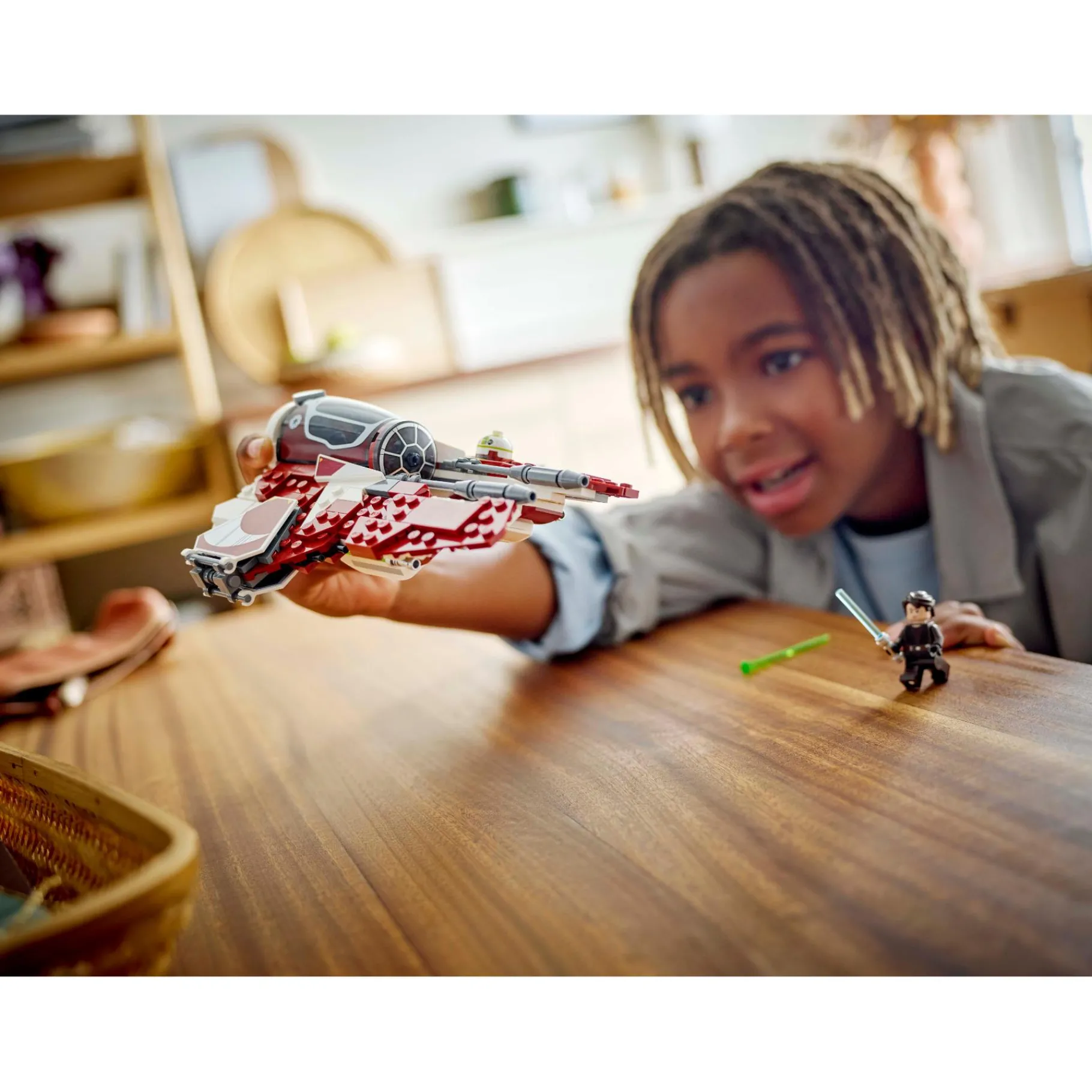 Jongens|Bouwstenen>LEGO 75401 Star Wars Ahsoka's Jedi Interceptor