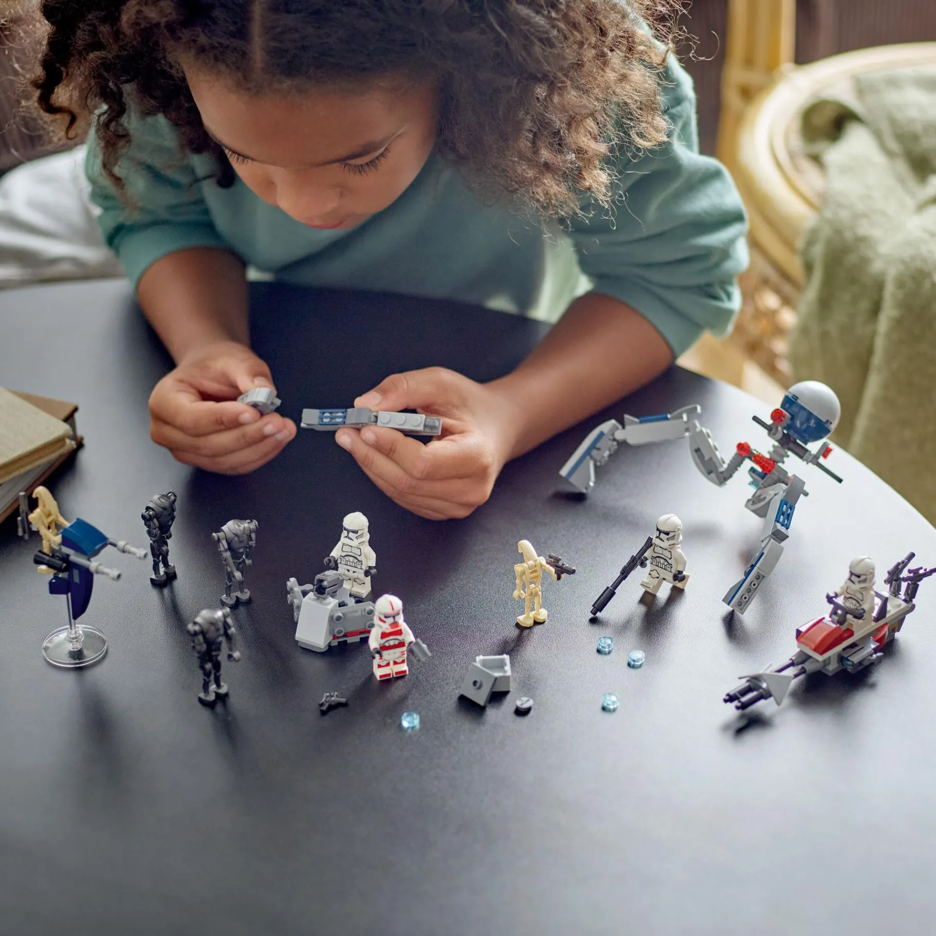 Jongens|Bouwstenen>LEGO 75372 Star Wars Clone Trooper & Battle Droid Battle Pack