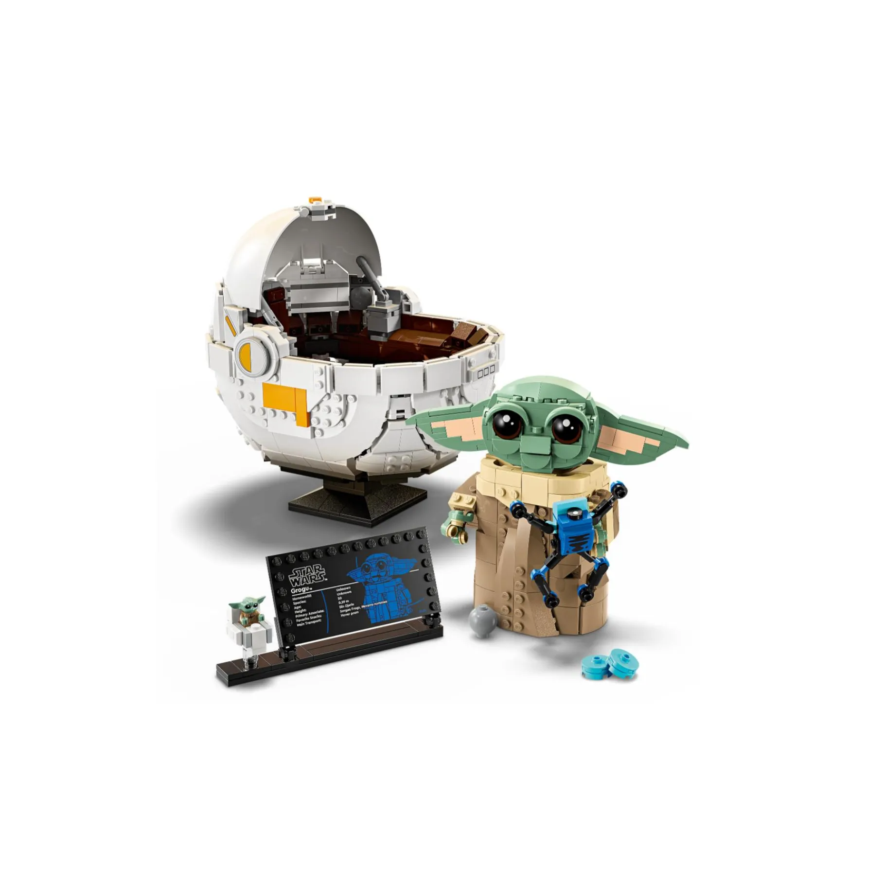 Jongens|Bouwstenen>LEGO 75403 Star Wars Grogu met zweefkinderwagen