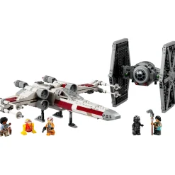 Jongens|Bouwstenen>LEGO 75393 Star Wars TIE Fighter en X-wing combi