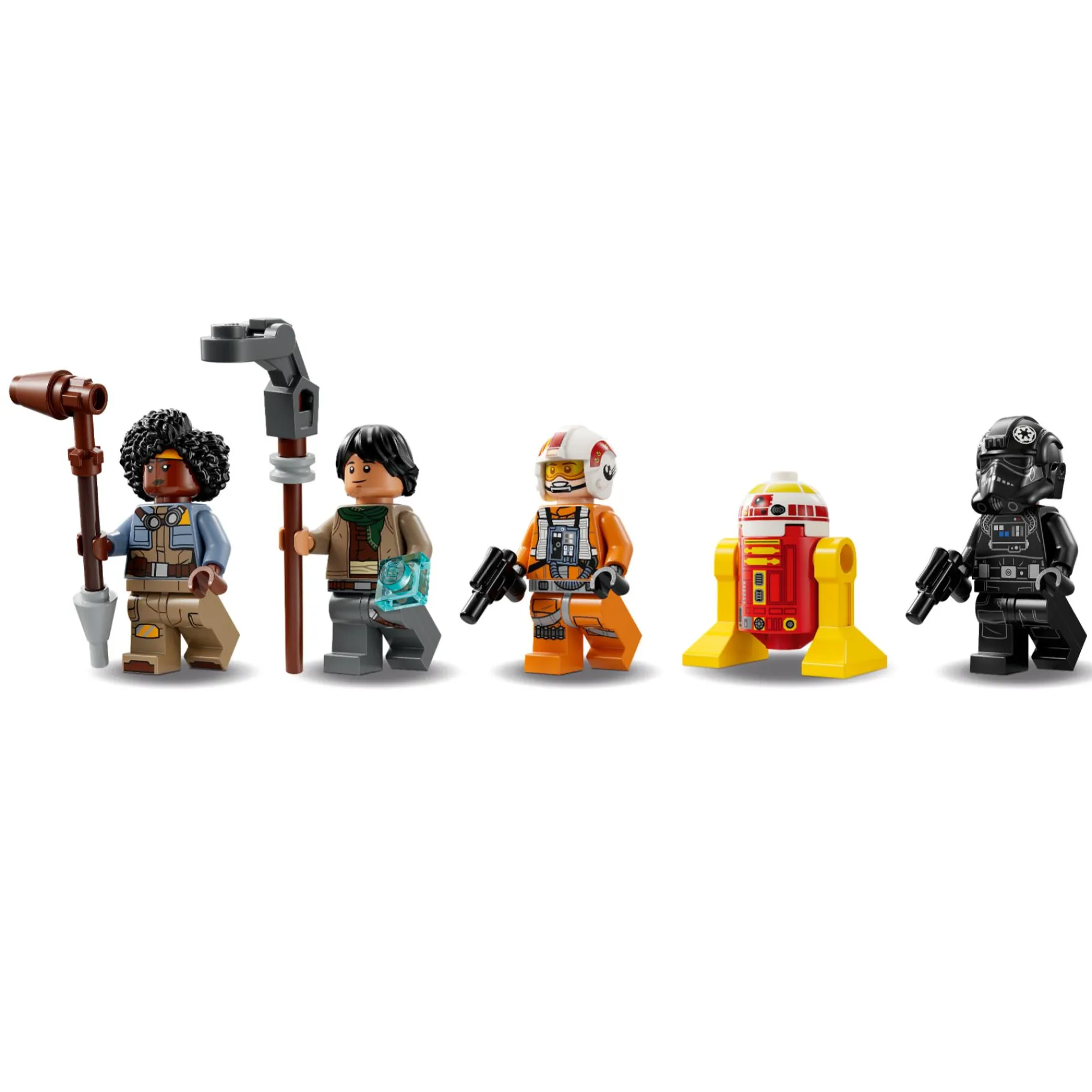 Jongens|Bouwstenen>LEGO 75393 Star Wars TIE Fighter en X-wing combi