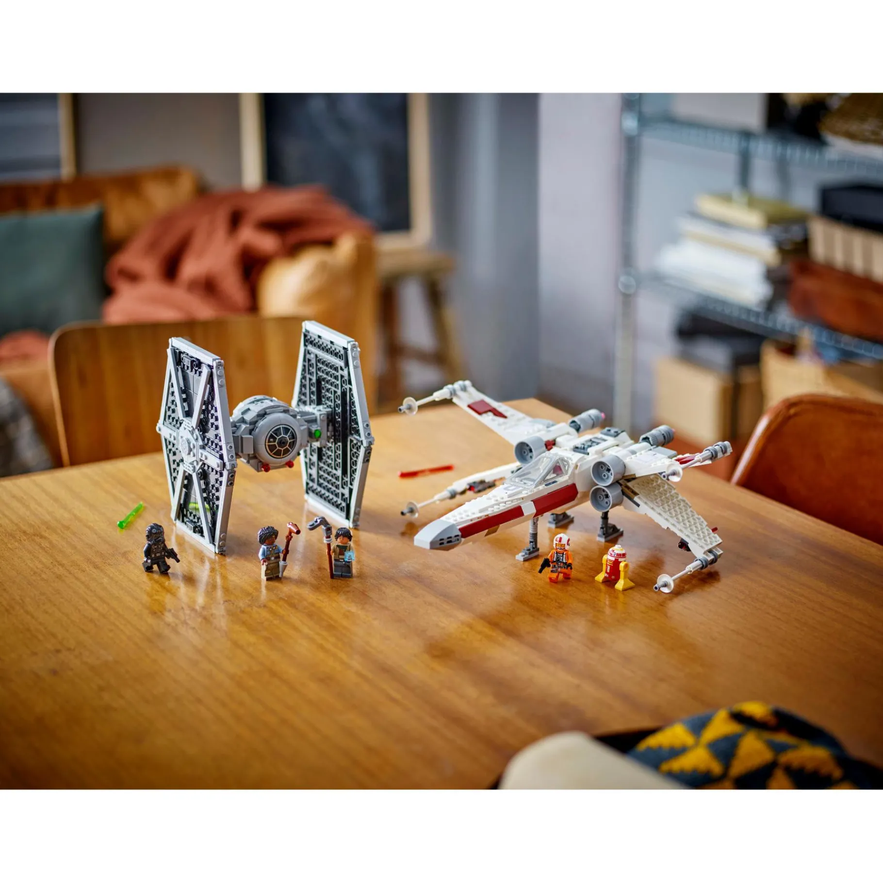 Jongens|Bouwstenen>LEGO 75393 Star Wars TIE Fighter en X-wing combi