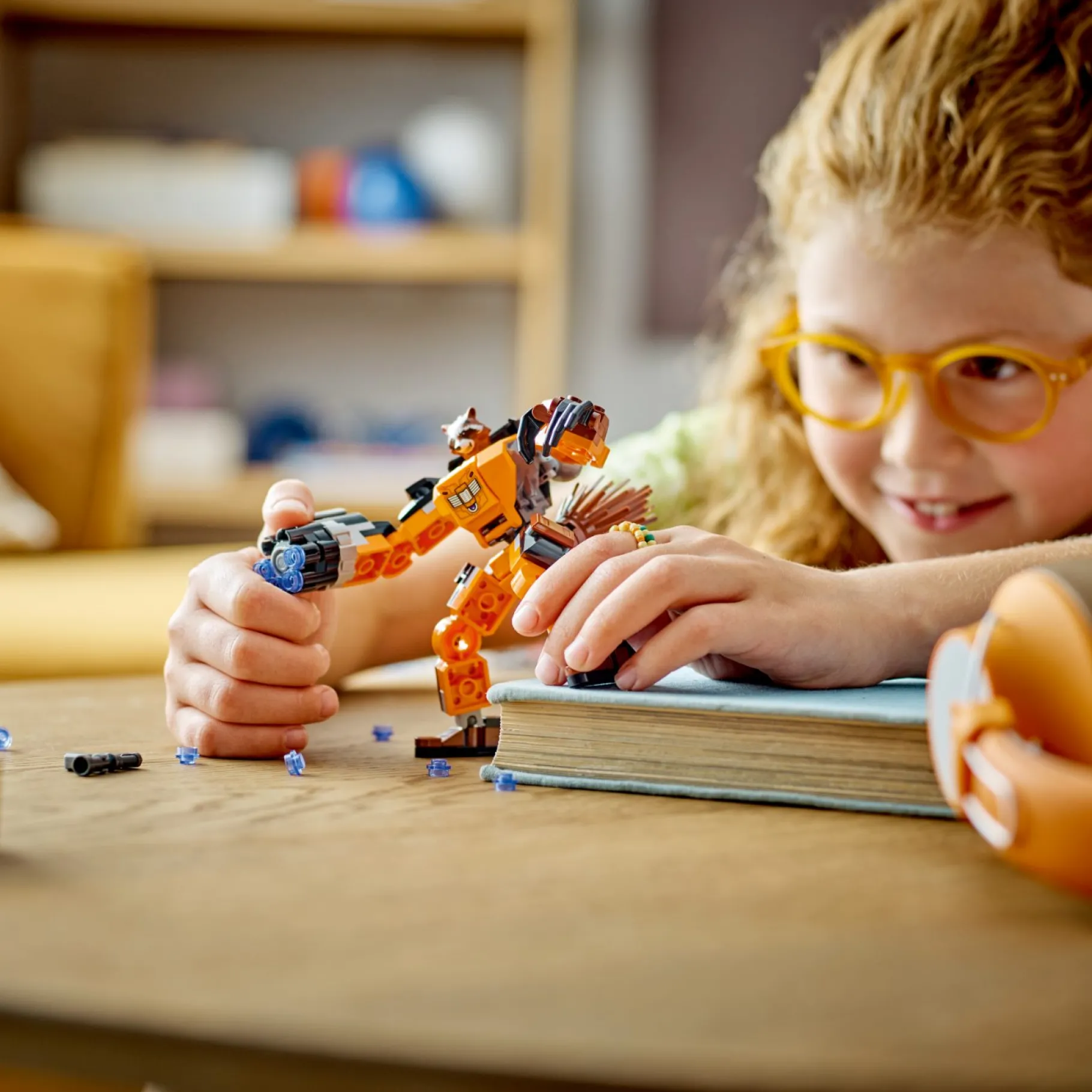 Speelsets|Jongens>LEGO 76243 Super Heroes Rocket mechapantser