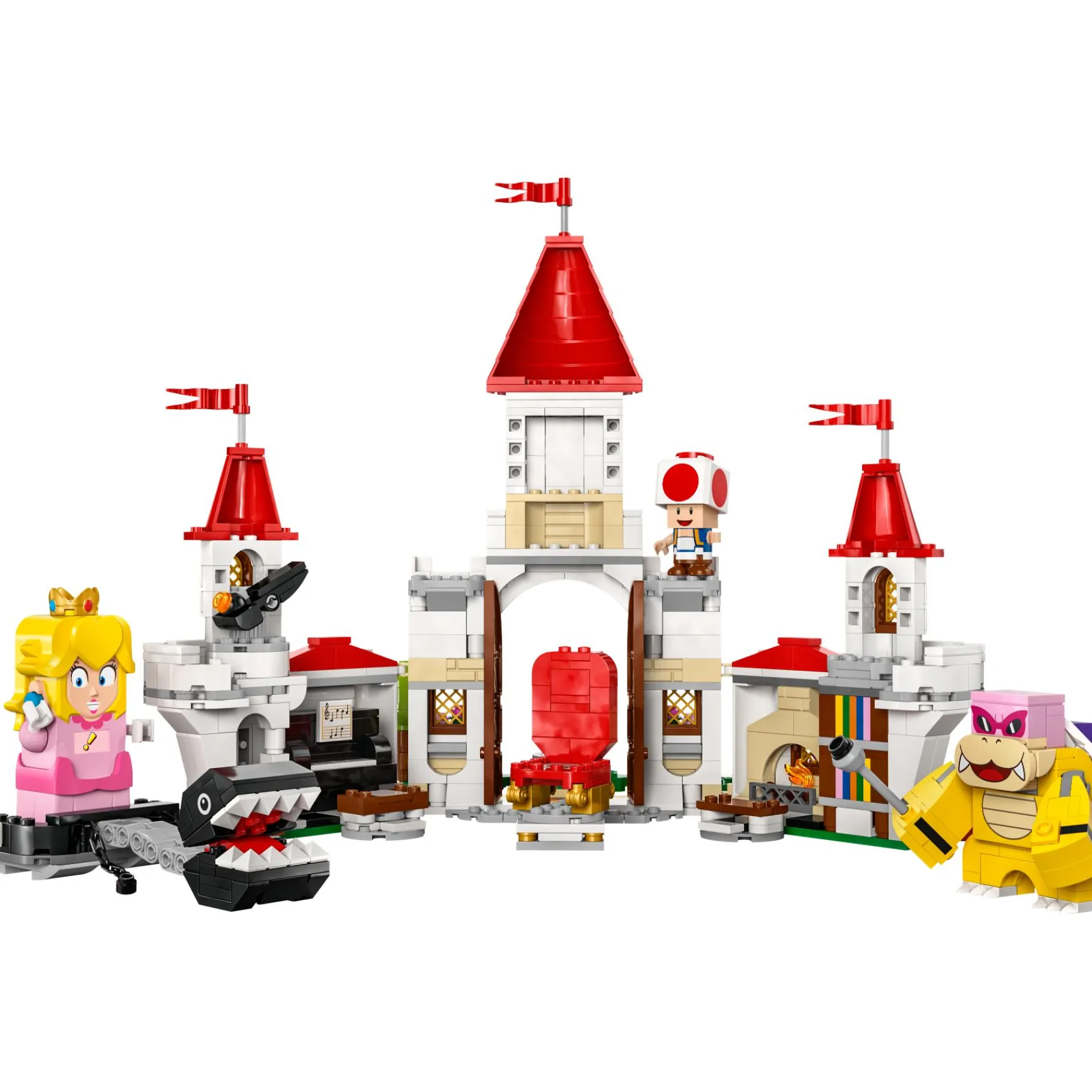 Bouwstenen|Jongens>LEGO 71435 Super Mario Gevecht met Roy bij Peach' kasteel