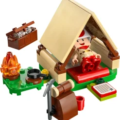 Bouwstenen></noscript>LEGO 72040 Super Mario Toad-baas' kampeerplaats