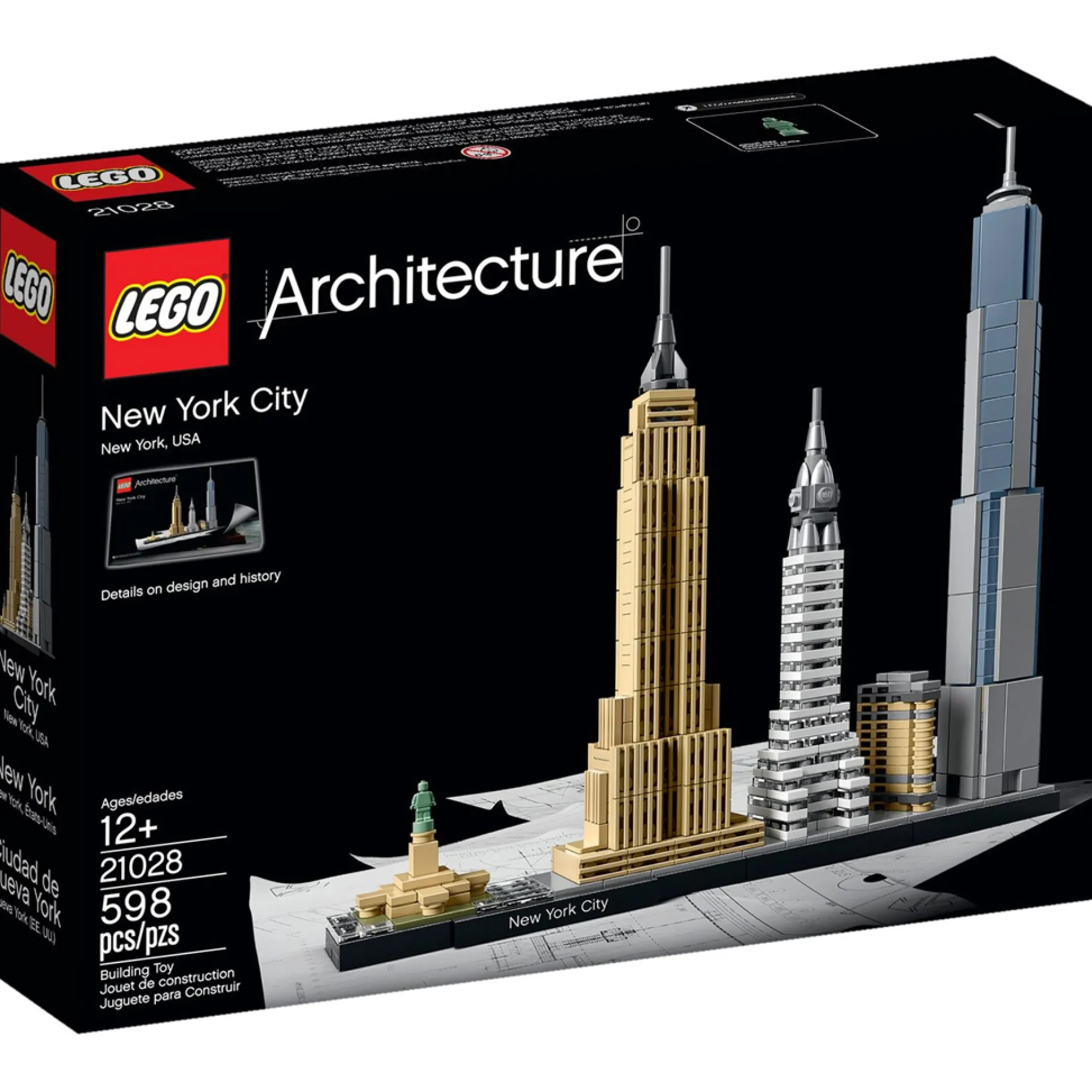 Jongens|Bouwstenen>LEGO Architecture 21028 New York