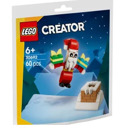 Jongens|Bouwstenen>LEGO Bags 30692 Kerstman In De Schoorsteen