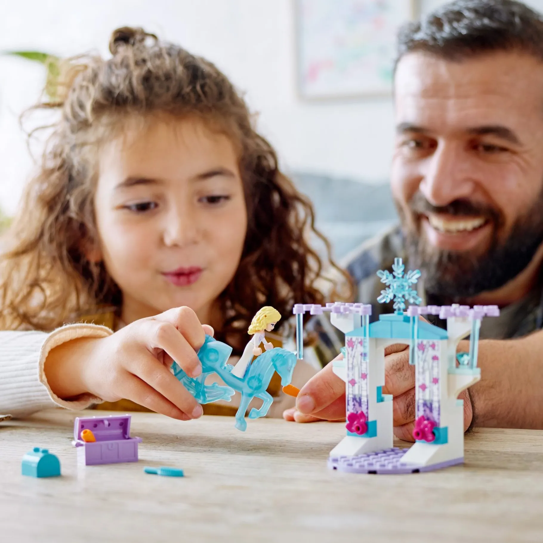 Jongens|Bouwstenen>LEGO Disney 43209 Elsa En De Nokk Ijsstal