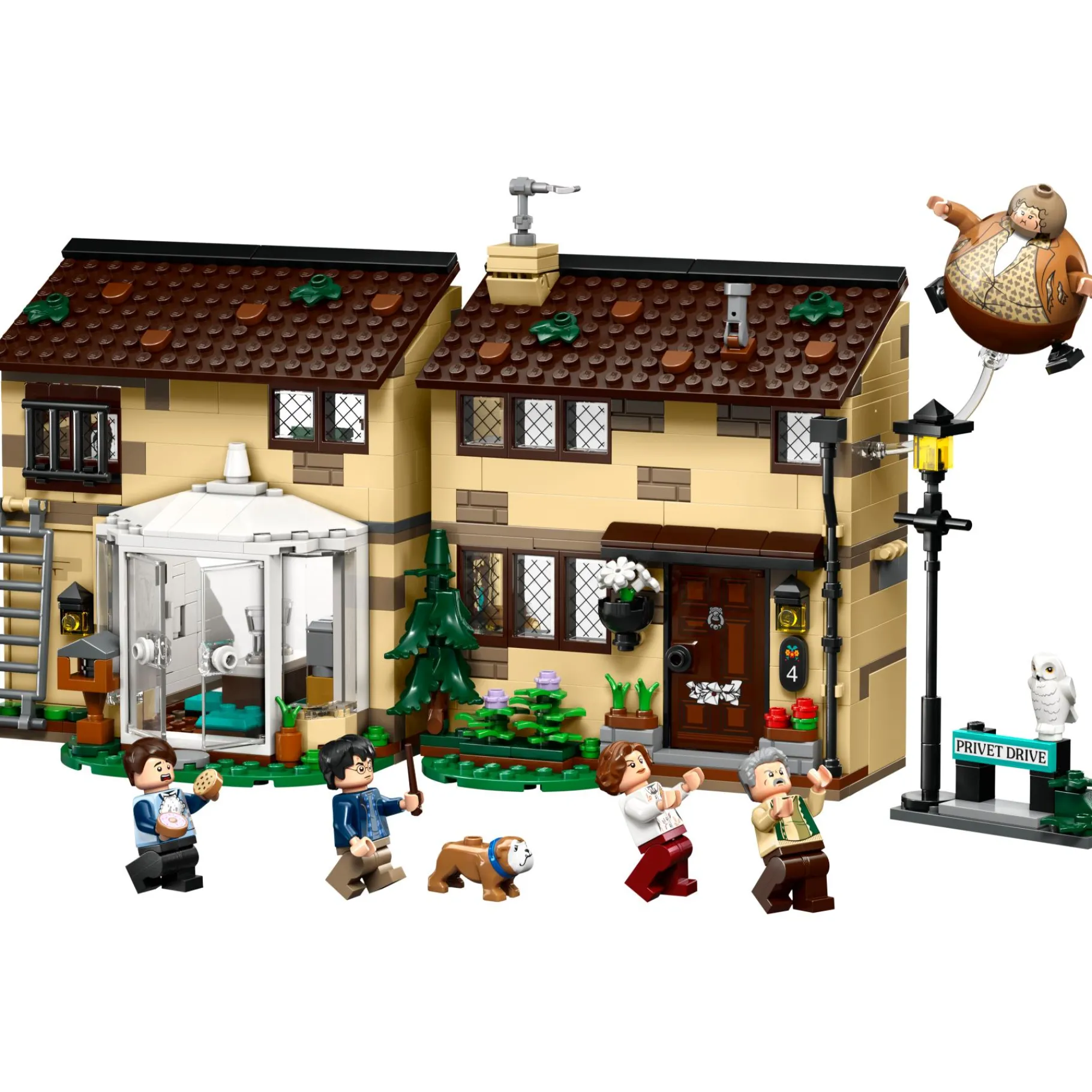 Jongens|Bouwstenen>LEGO Harry Potter 76451 Ligusterlaan Bezoek Van Tante Margot