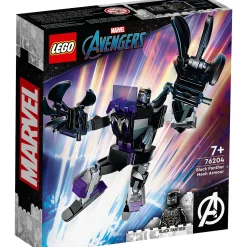 Jongens|Bouwstenen>LEGO Super Heroes 76204 Black Panther Mech Armour