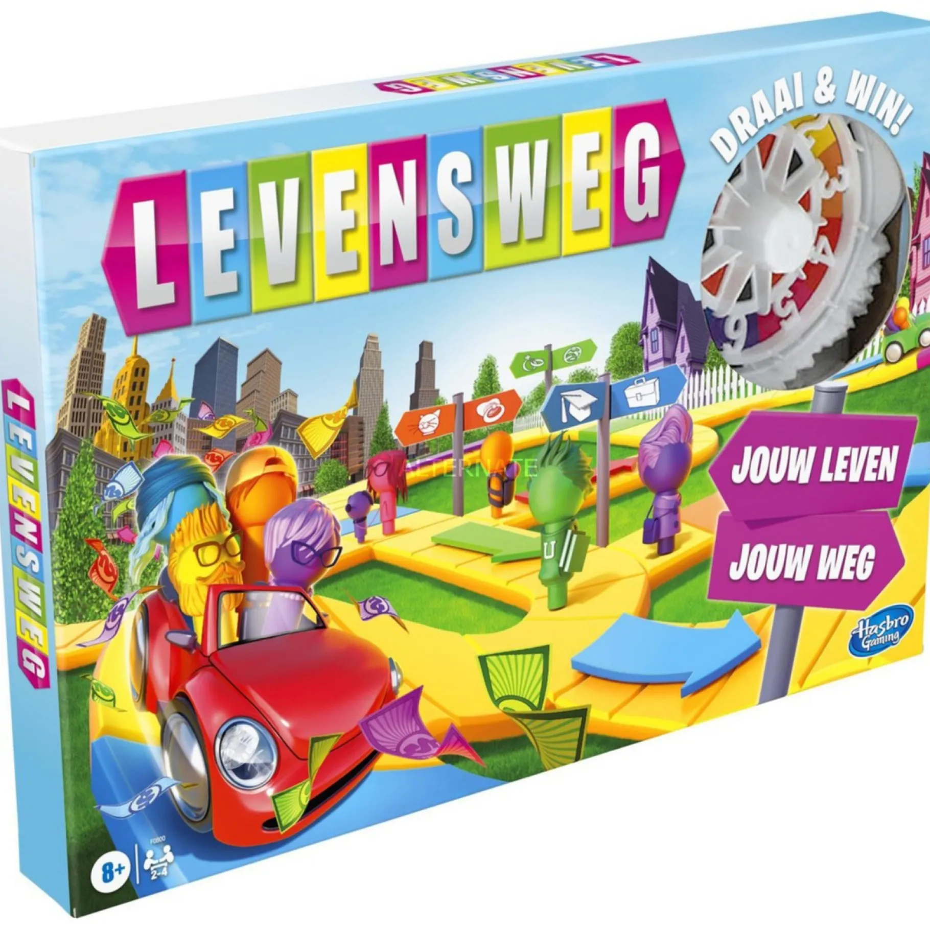 Bordspellen>Hasbro Levensweg - Bordspel