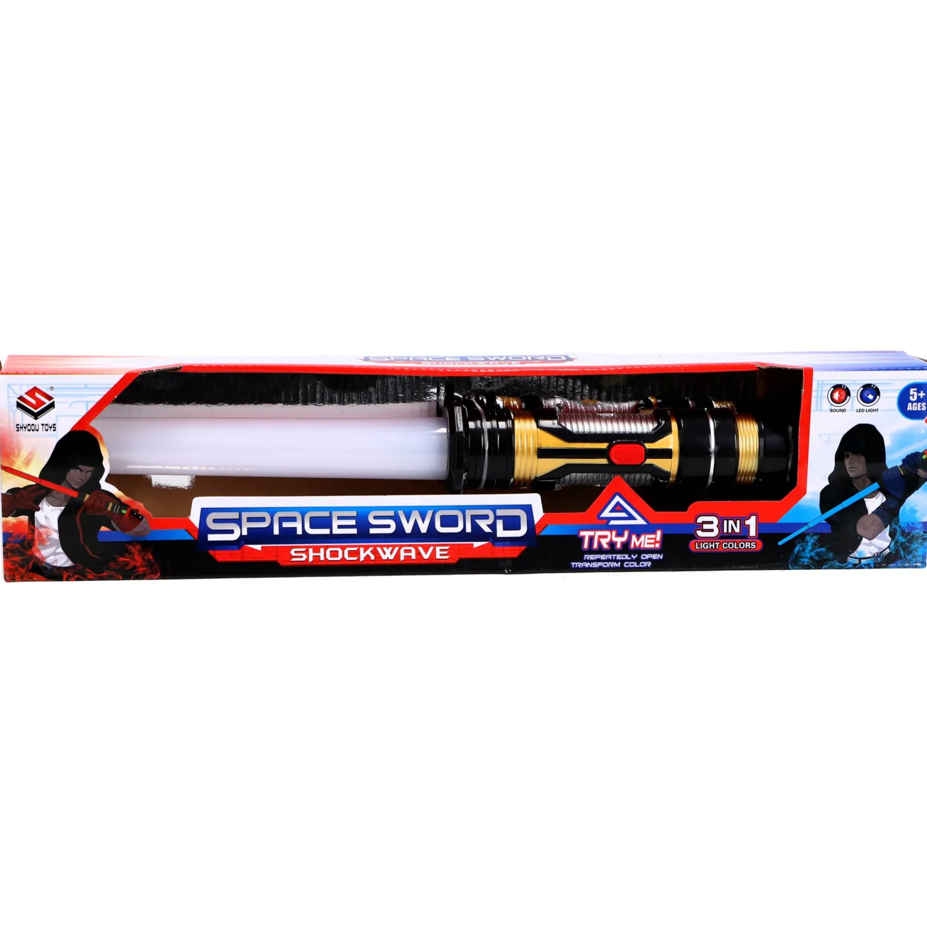 Zwaarden|Jongens> Lichtzwaard shockwave