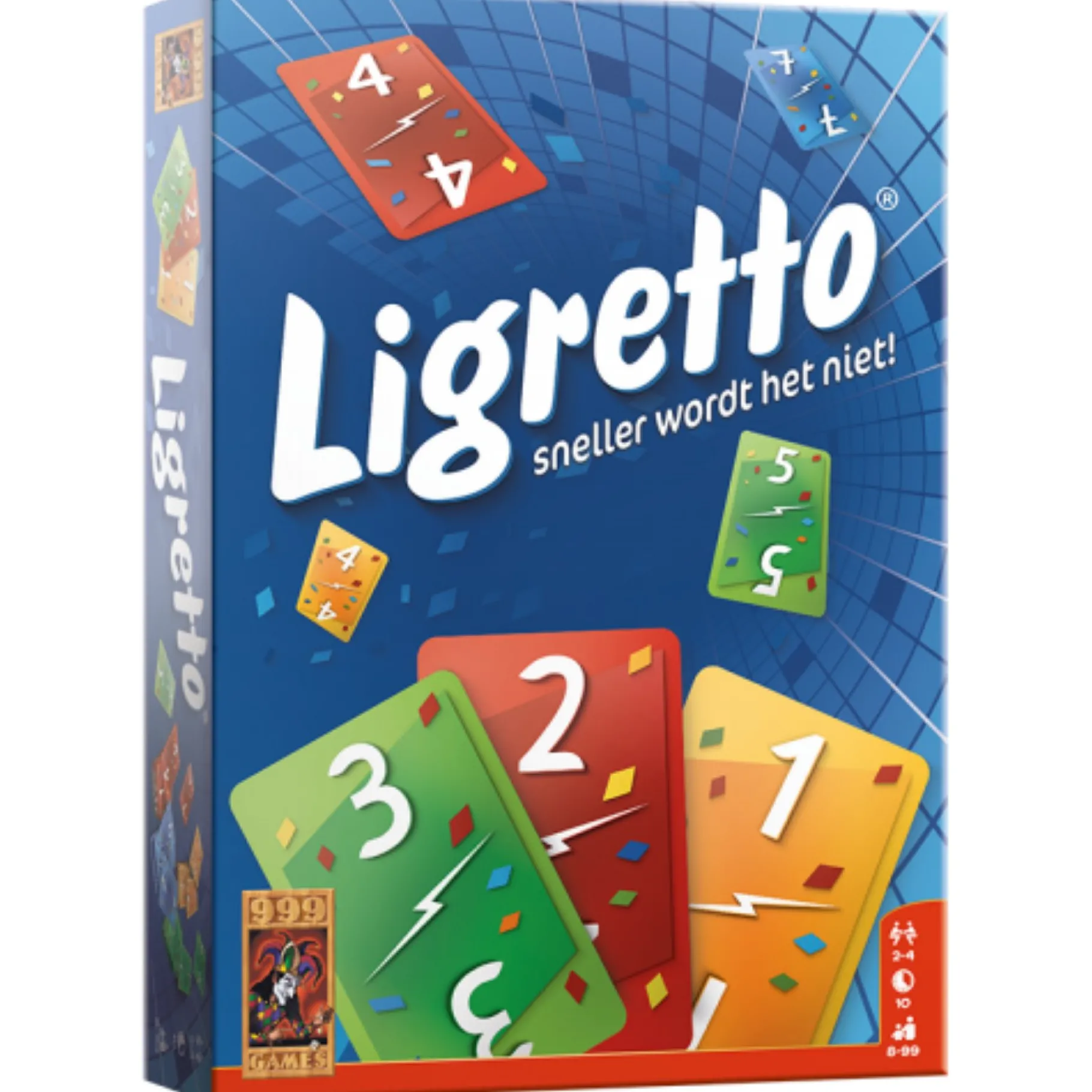Kaartspellen>999-games Ligretto Blauw - Kaartspel