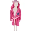 Kinderpyama's> Lilo & Stitch badjas roze maat 110-116