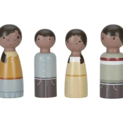 Loopfiguren|Looptrainer> Little Dutch Aanvulset Familie Evi