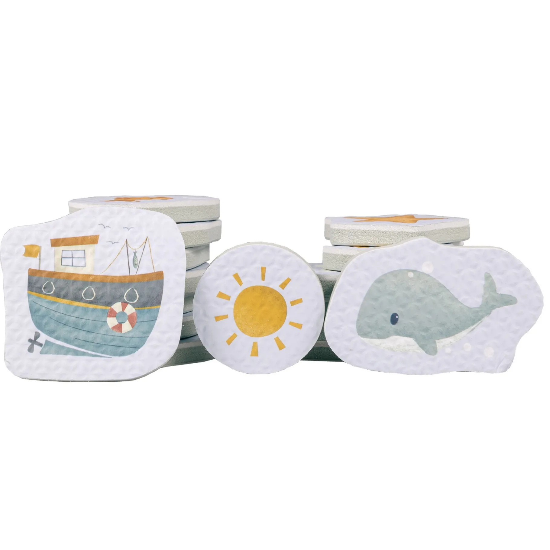 Badspeelgoed> Little Dutch Bad Foam Figuren Sailors Bay