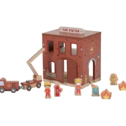 Voertuigen> Little Dutch brandweerstation fsc