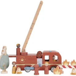 Voertuigen></noscript> Little Dutch brandweerwagen met pegdolls fsc