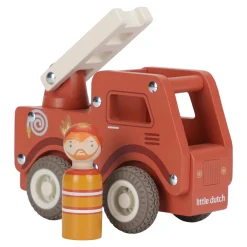 Voertuigen></noscript> Little Dutch brandweerwagen met pegdoll fsc