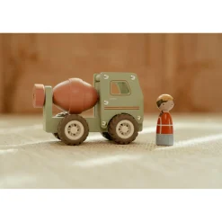 Speelsets Peuter> Little Dutch cementwagen met pegdoll fsc