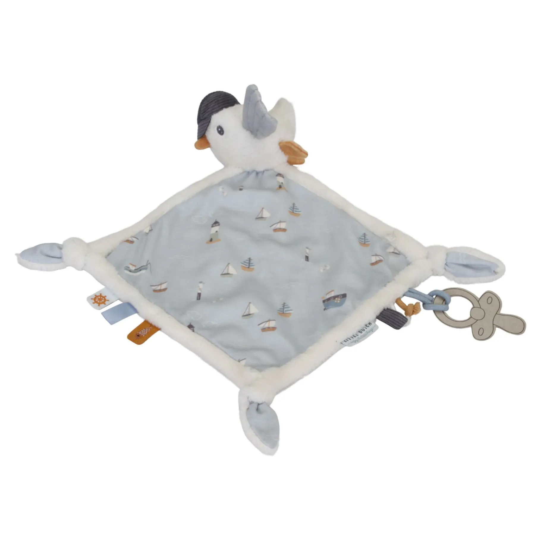 Knuffeldoekjes En Knuffelboekjes>Tiamo Little Dutch Knuffeldoek Sailors Bay