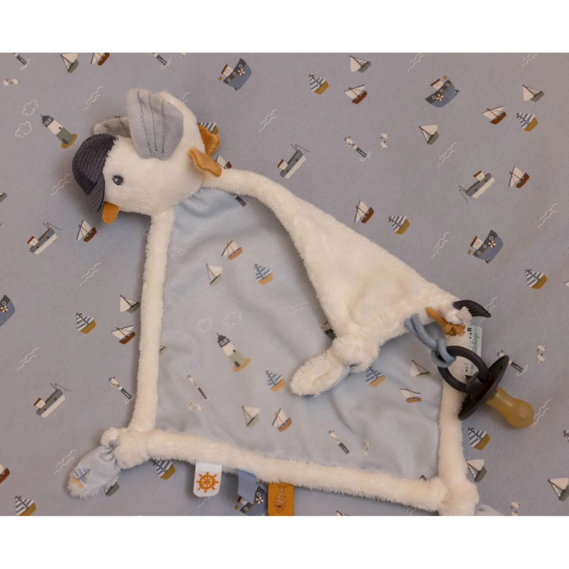 Knuffeldoekjes En Knuffelboekjes>Tiamo Little Dutch Knuffeldoek Sailors Bay