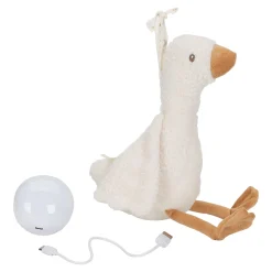 Babyspeelgoed> Little Dutch knuffelgans licht & geluid
