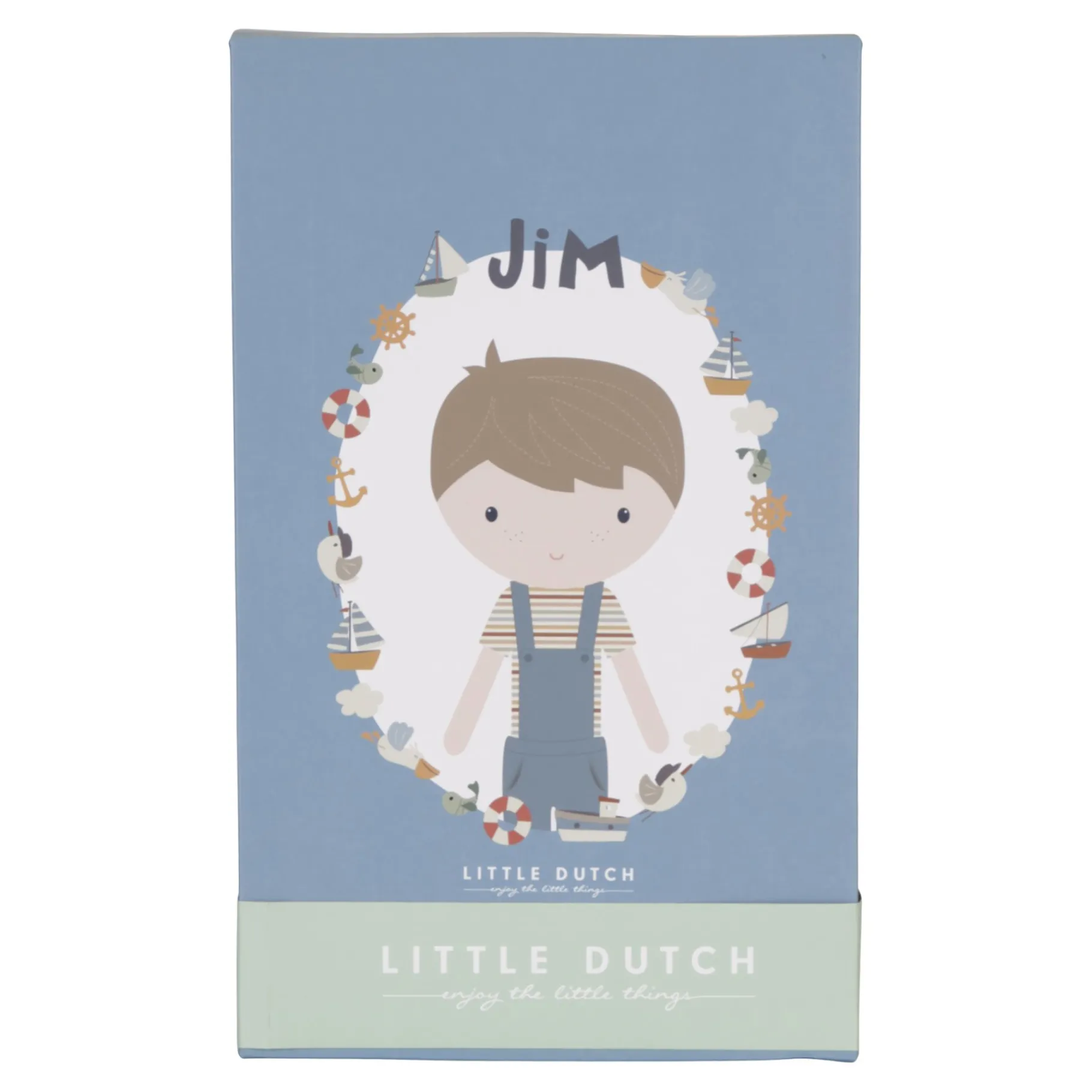 Overige>Tiamo Little Dutch Knuffelpop Jim 50 cm